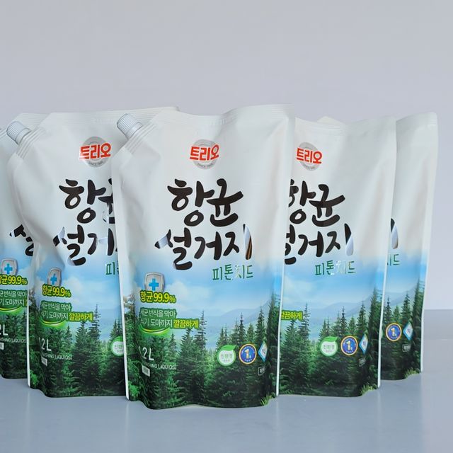 애경 트리오 주방세제 1.2L 5개 - 이미지 2