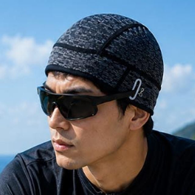 시원한 라이딩 비니 1P 라이더 안경홀 러닝 비니 헬멧안에 아웃도어 땀흡수