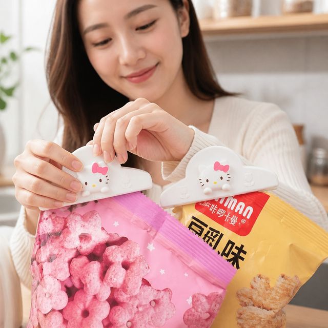 주방 밀봉클립 음식물 봉투 보관 식재료 정리 집게