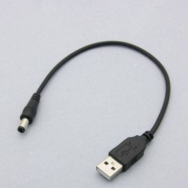 USB 전원 케이블 DC5.5 전원 변환 케이블 30CM