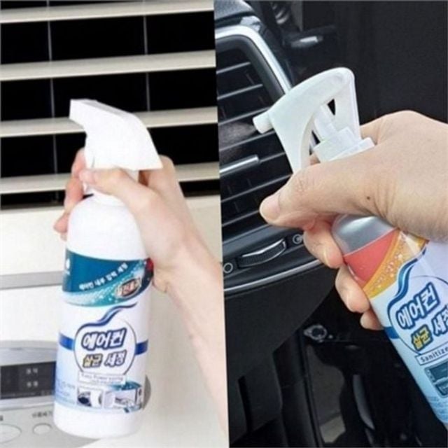 에어컨 탈취제 차량용 에어컨 탈취제 살균제 스프레이 차량용 클리너 실내 냉각핀 송풍구 세정제 조화기