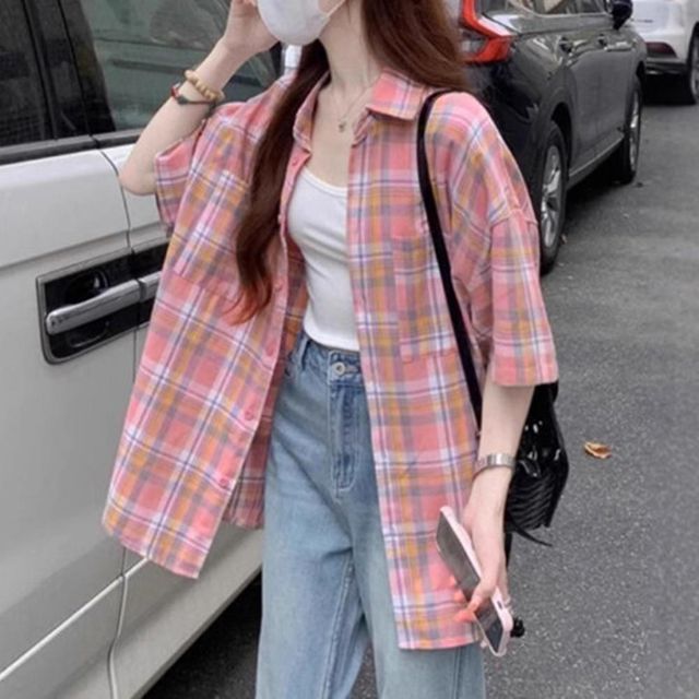 여자셔츠코디 셔츠 빅사이즈 정장블라우스 봄 루즈핏