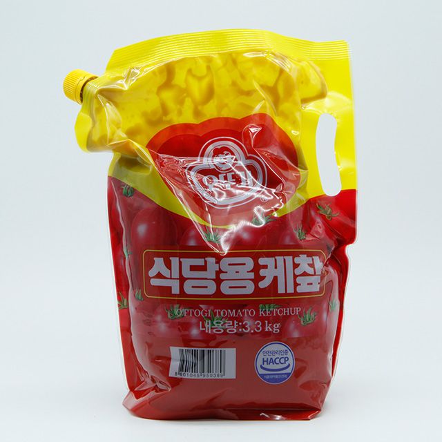 오뚜기 식당용 스파우트 케찹 3.3kg