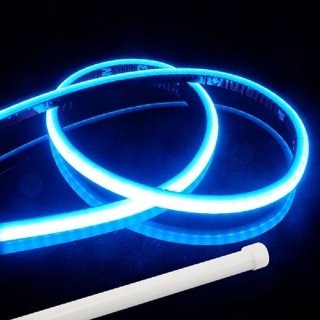 실리콘 LED바 면발광 LED 자동차 조명 하늘 12V 60cm