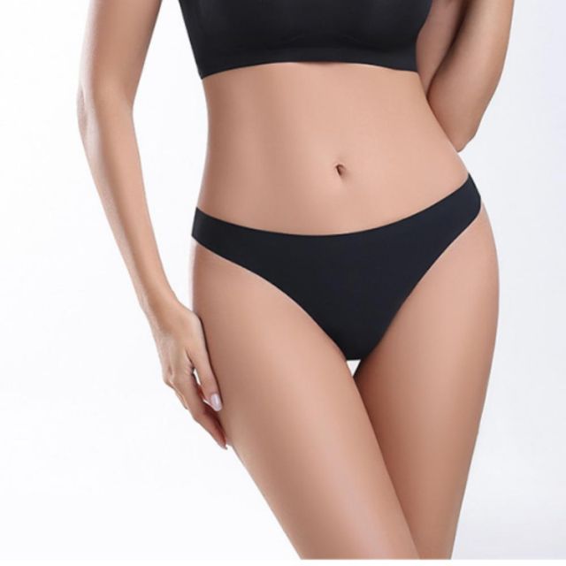 슬림핏 심리스 아이스 T팬티 여성 팬티 언더웨어 속옷 이너웨어 데일리 필