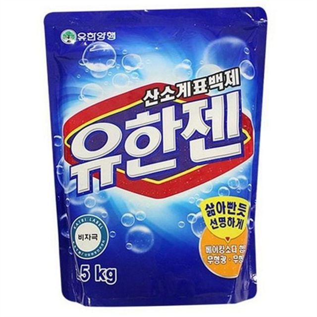 산소 표백제 가루 표백제 무형광 살균 얼룩제거제 찌든때 섬유 흰옷 강화제 세탁조 아기옷 세정제 주방용