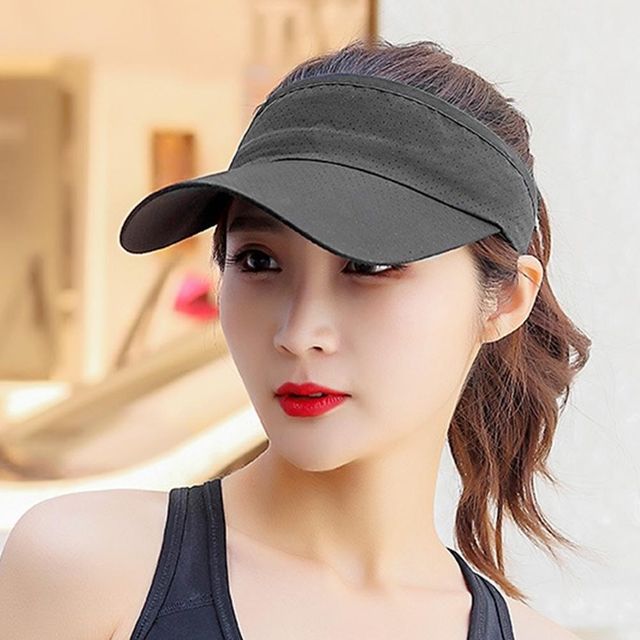 썸머쿨 데일리 스포츠썬캡 캐주얼 골프모자 (진회색) - 이미지 5