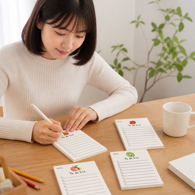 플래너 메모장 업무 스케줄러 일일 계획 체크리스트 - 이미지 1