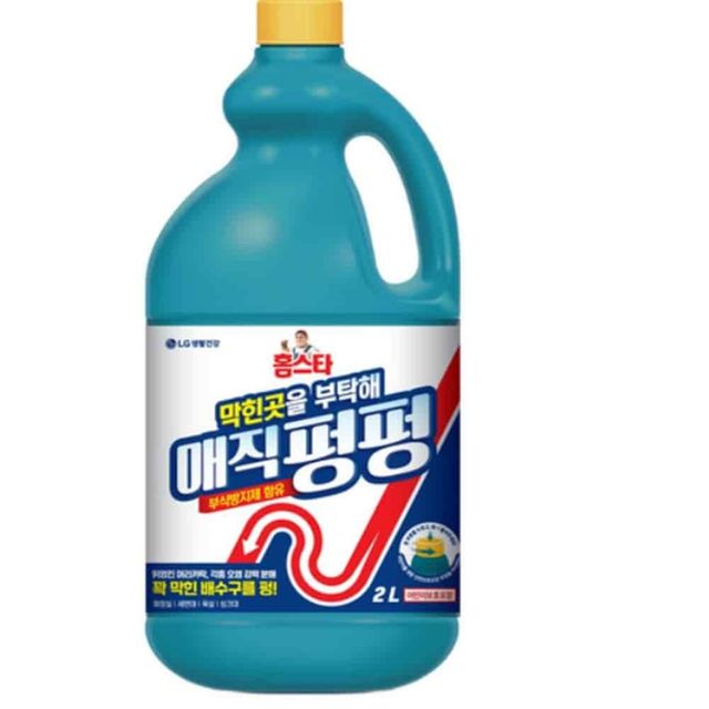배수클리너 2L 배수구뚫기 싱크대배수관청소 화장실배수구클리너 배관클리너