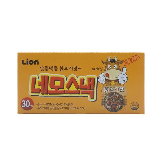 네모스낵 불고기맛 13g