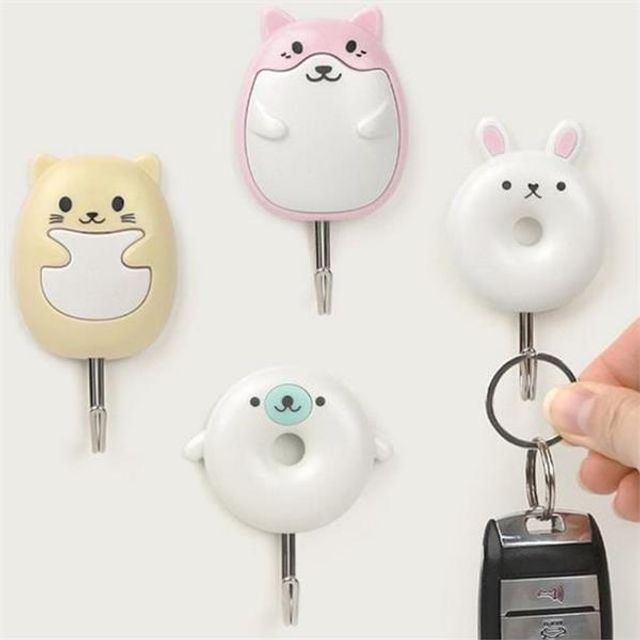 다용 벽 부착 후크 옷걸이 벽걸이 접착 후크 못없이 무타공