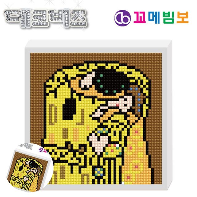 보석십자수DIY 초등십자수 데코비즈 150 보석십자수 B04 키스