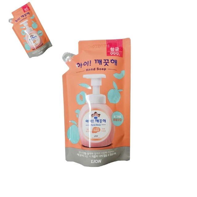 손세정제 복숭아향 200mL 리필 1ea 핸드워시리필 손세정제리필 물비누 거품비누