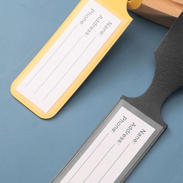 여행 캐리어 네임택 러기지 수화물 택 - 이미지 8