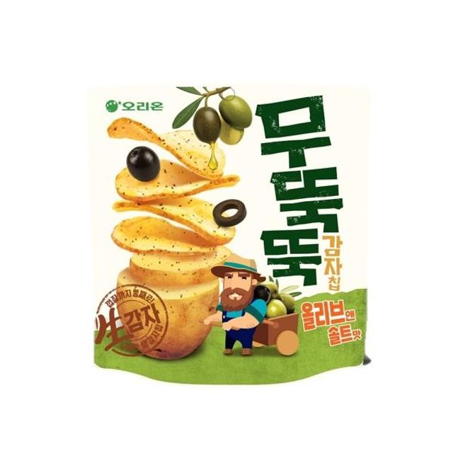 무뚝뚝감자칩 올리브앤솔트 52g 오리온