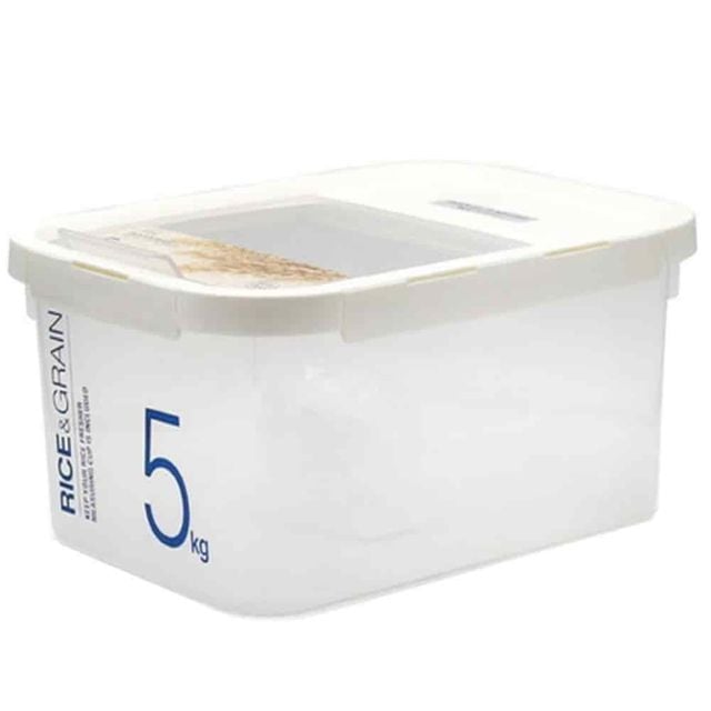 쌀통 5kg 쌀보관함 계량쌀통 쌀독 쌀보관용기