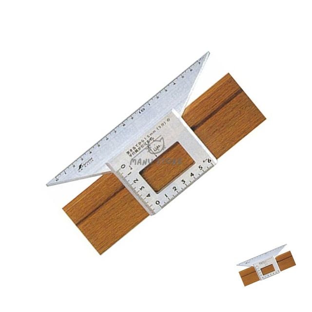 각도측정 목공용직각자 연귀자 200x63x73mm