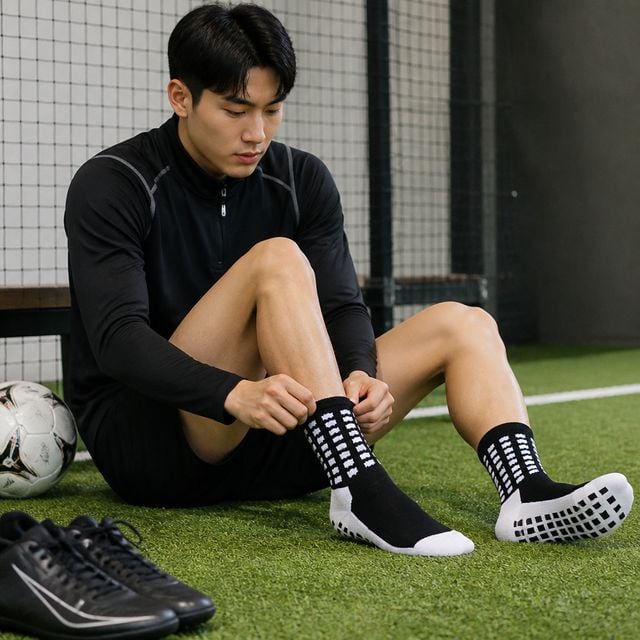 축구용 하프삭스 미끄럼방지 스포츠 양말 축구경기 훈련용