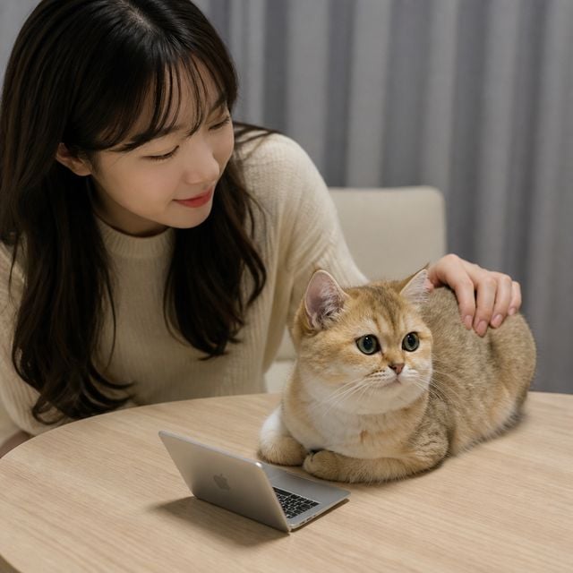 친구 생일 선물 소품, 신기한 마니또 손거울 - 이미지 1
