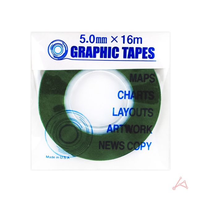 CH 라인테이프 5mm 녹색 - 이미지 2