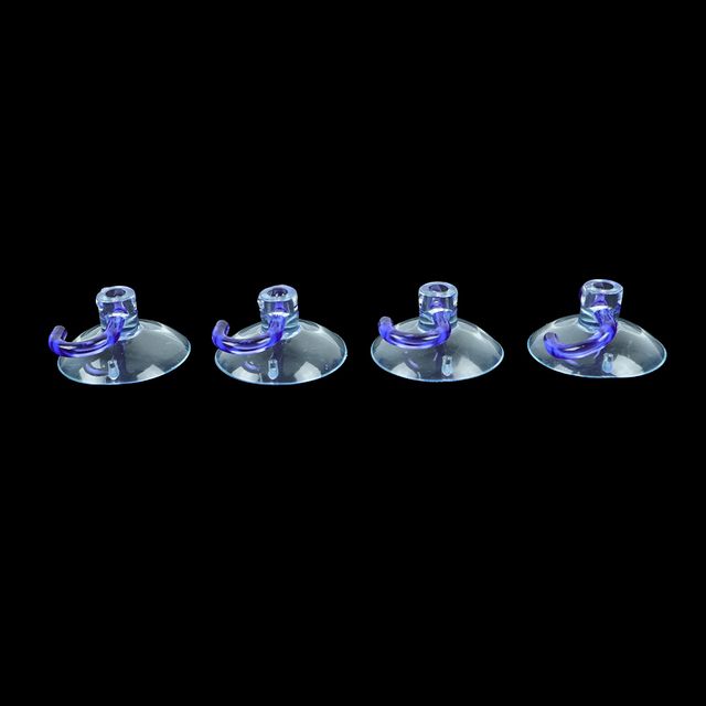 투명고리 무타공후크 화장실걸이 소품걸이 - 이미지 2