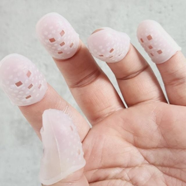 사무용 손가락 골무 서류 종이 골무