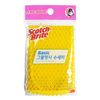 3M 스카치 브라이트 그물 망사 수세미 베이직 노랑 - 이미지 3