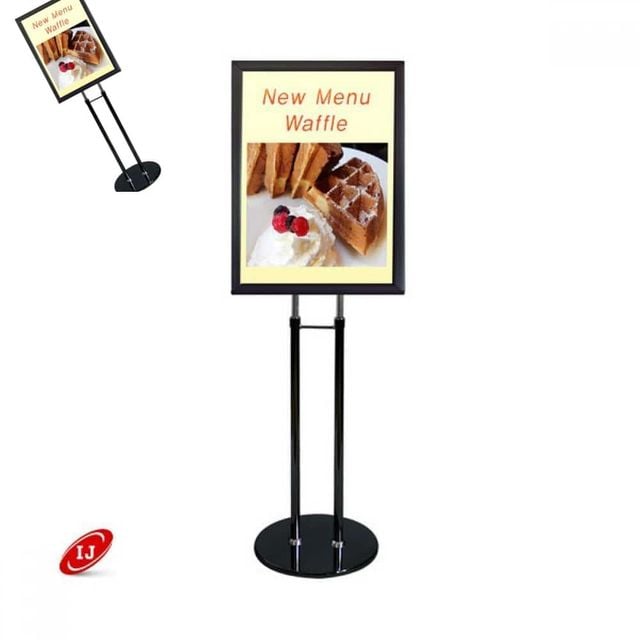 개폐형 포스터스탠드 A1 검정분체도장 스탠드안내판 POP스탠드 스탠드입간판 포스터거치대