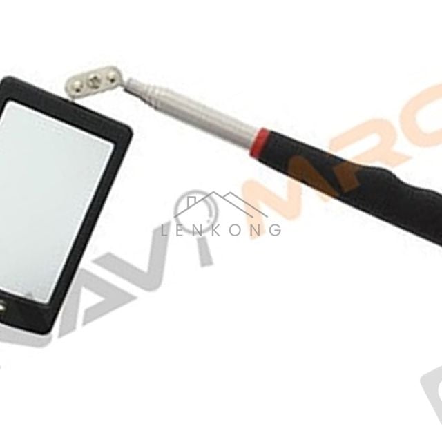 검사거울 휴대용미니거울 LED 안테나 사각 거울 1EA/무게 85g/사이즈52 84