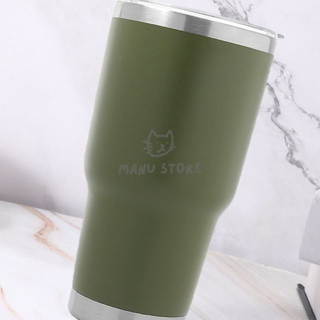 휴대용보냉컵 보온컵 밀폐뚜껑 텀블러 850ml 그린