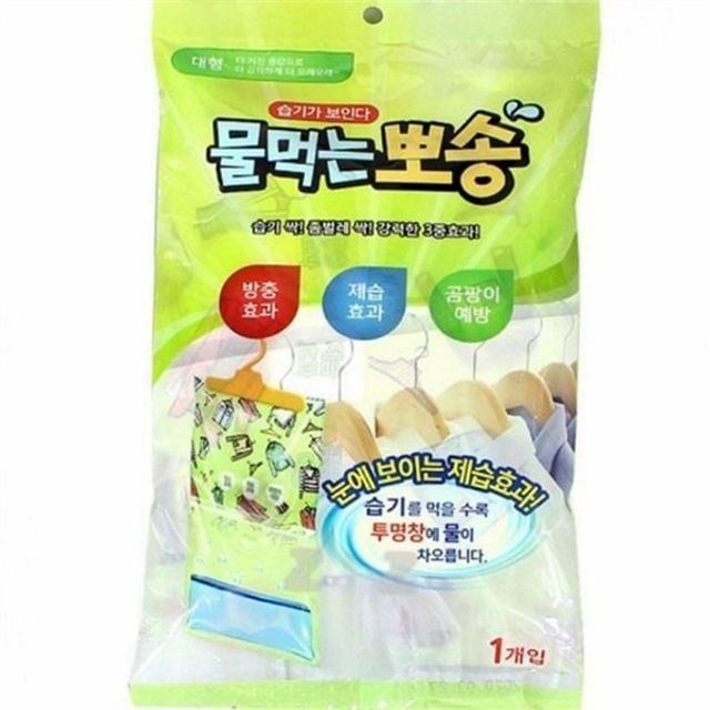옷걸이형 옷장형 제습제 걸이형 옷장용 습기제거제 다용도 장마철 곰팡이 방지