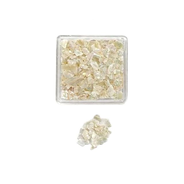 자개 글리터 조각자개 네일 아트 파츠 DIY 부자재 천연 재료 달항아리 공예 나전칠기 미술 도구 - 이미지 4
