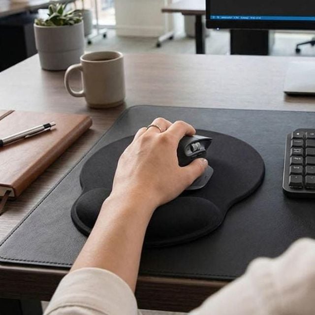 매트 손목지지 마우스패드 메모리폼 PC 사무용 메모리폼마우스패드