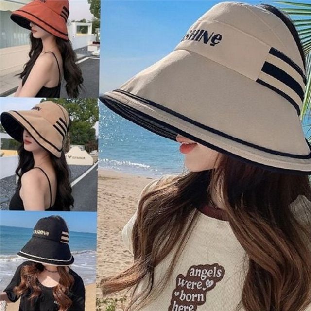 스포츠 여성 썬 캡 모자 와이어 여성 자외선 차단 모자