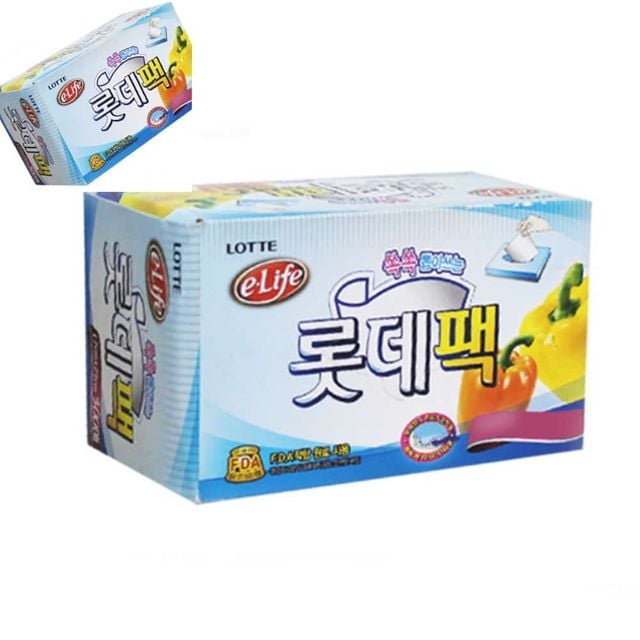 롯데 팩17x25x100매 주방비닐 주방봉투 음식비닐봉투 음식보관봉투