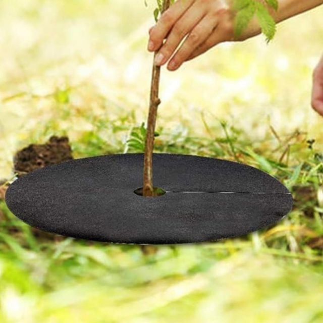 나무 보호 뿌리 수목 덮개 잡초 매트 10p 82cm