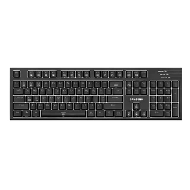 혜명몰 삼성 유선 기계식키보드 SK-C1200RB 적축 / LED백라이트 - 개 (1개입) 풀배열키보드 LED백라이트키