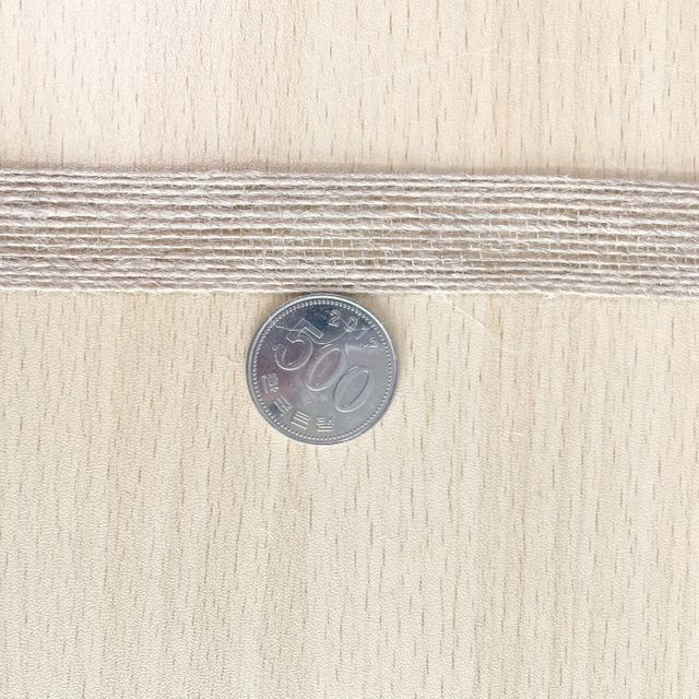 마 황마 리본 끈 20mm - 이미지 4
