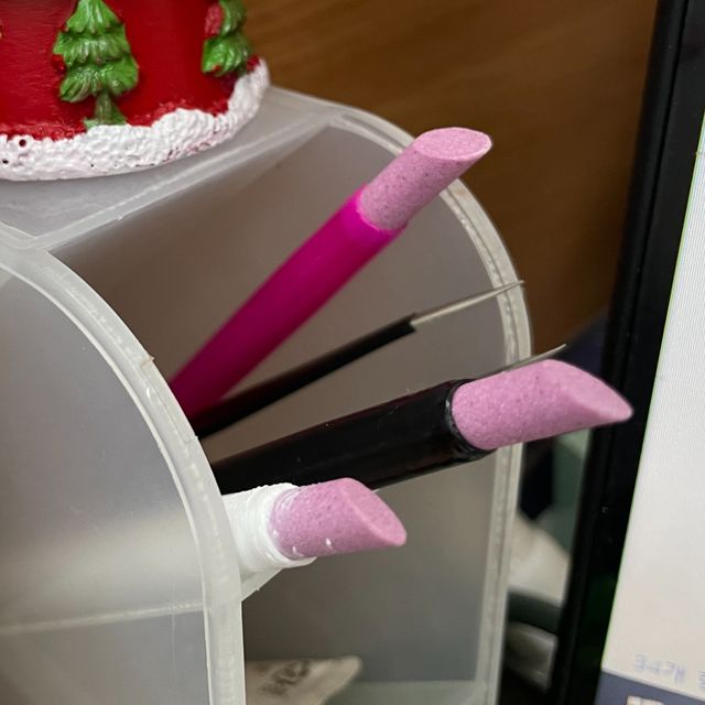푸셔 큐티클제거 도구, 세라믹 네일 케어 큐티클 정리 푸셔 - 이미지 2