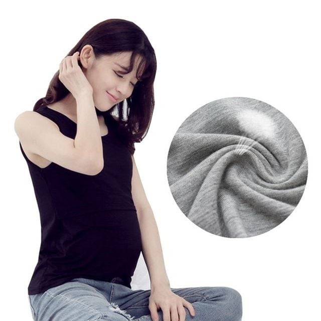 부드럽고 편한 수유나시 모유수유복 티셔츠형