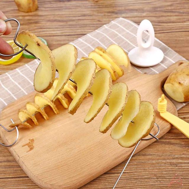 감자슬라이서, 회오리감자기계 과일커터 채칼 - 이미지 1
