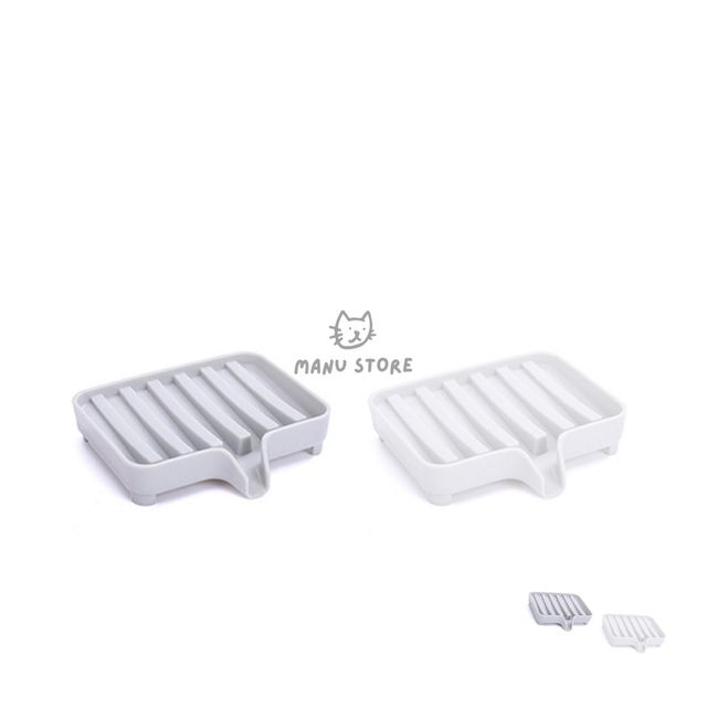 화장실비누받침대 욕실소품 물빠짐 사각 비누 받침대