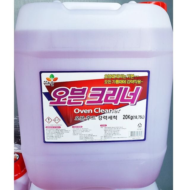 오븐 크리너 20Kg 석쇠크린 주방세제 불판세제 불판닦