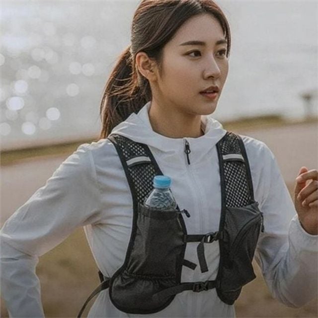 러닝 조끼 트레일 러닝 조끼 하이드레이션 트레킹 트레일 마라톤 베스트 아웃도어 피트니스 경량 운동