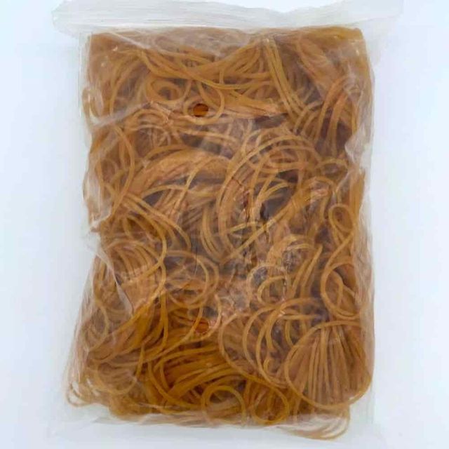 고무줄 500g 고무줄대용량 노란밴드 포장용고무줄 사무용고무줄