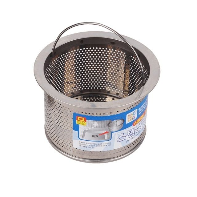 씽크대용 스텐 배수구망-대 약13.5x8.7cm