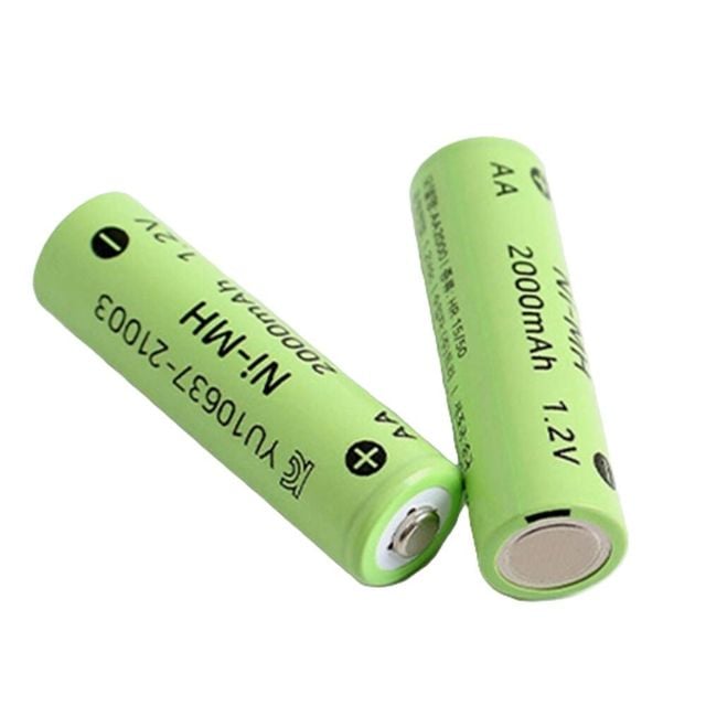 2000mAh 니켈수소 AA 충전지 2p세트 니켈수소전지 충전건전지 AA배터리