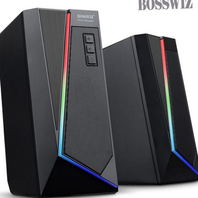 2채널 멀티 데스크탑 사운드 pc 스피커 게이밍 컴퓨터