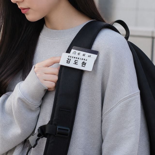 금속 명찰 커스텀 아이돌 가방 이름표 뱃지 굿즈 - 이미지 1