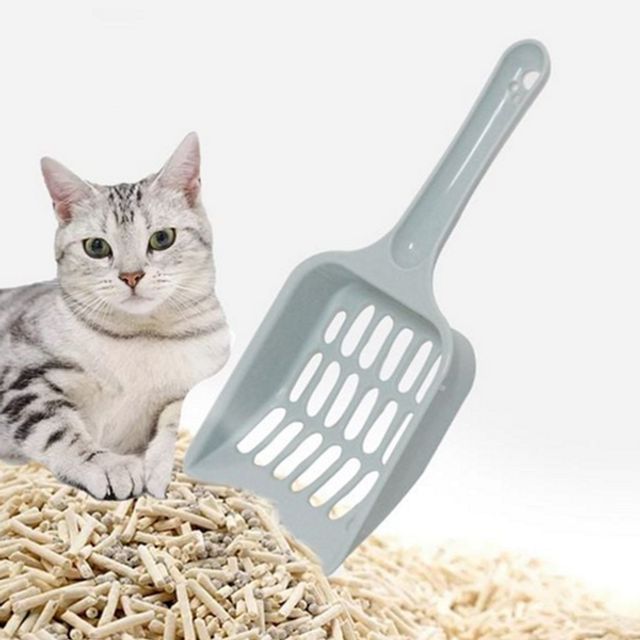 다용도 고양이 모래 삽 반려동물 고양이 배변 삽 튼튼한 똥삽